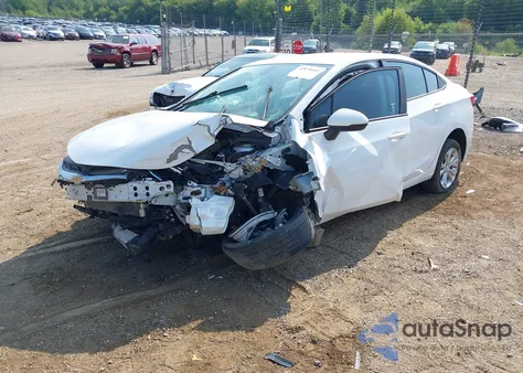 2019 Chevrolet Cruze Ls из США, поврежденный, VIN 1G1BC5SM6K7153045